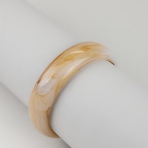 Effortless Style Acrylic Bangle Bracelet