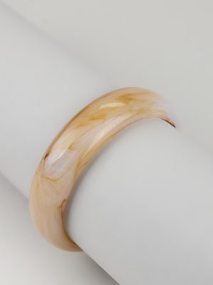 Effortless Style Acrylic Bangle Bracelet