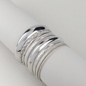 Stack It Up Eight Pack Bangle Bracelet Set