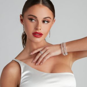 Spotlight On Luxe CZ Cuff Bracelet