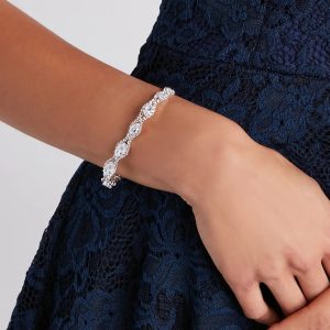 Glisten And Glow Cubic Zirconia Bracelet