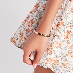 Sleek Glamour Rhinestone Bracelet