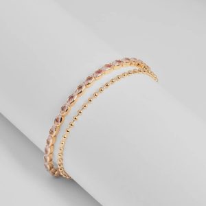 Glam Mood Beaded Stone Bracelet