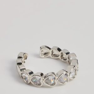 Enchanted Moment Cubic Zirconia Open Heart Ring