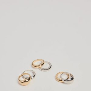 Casual Chic Mixed Metals Multi Ring Pack