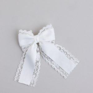 Eternal Sweetness Lace Ribbon Hair Bow Clip
