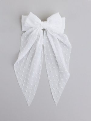 Love In the Air Sheer Hair Bow Clip