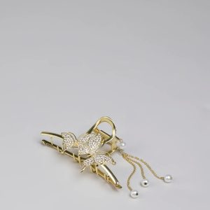 Ethereal Beauty Butterfly Fringe Claw Clip