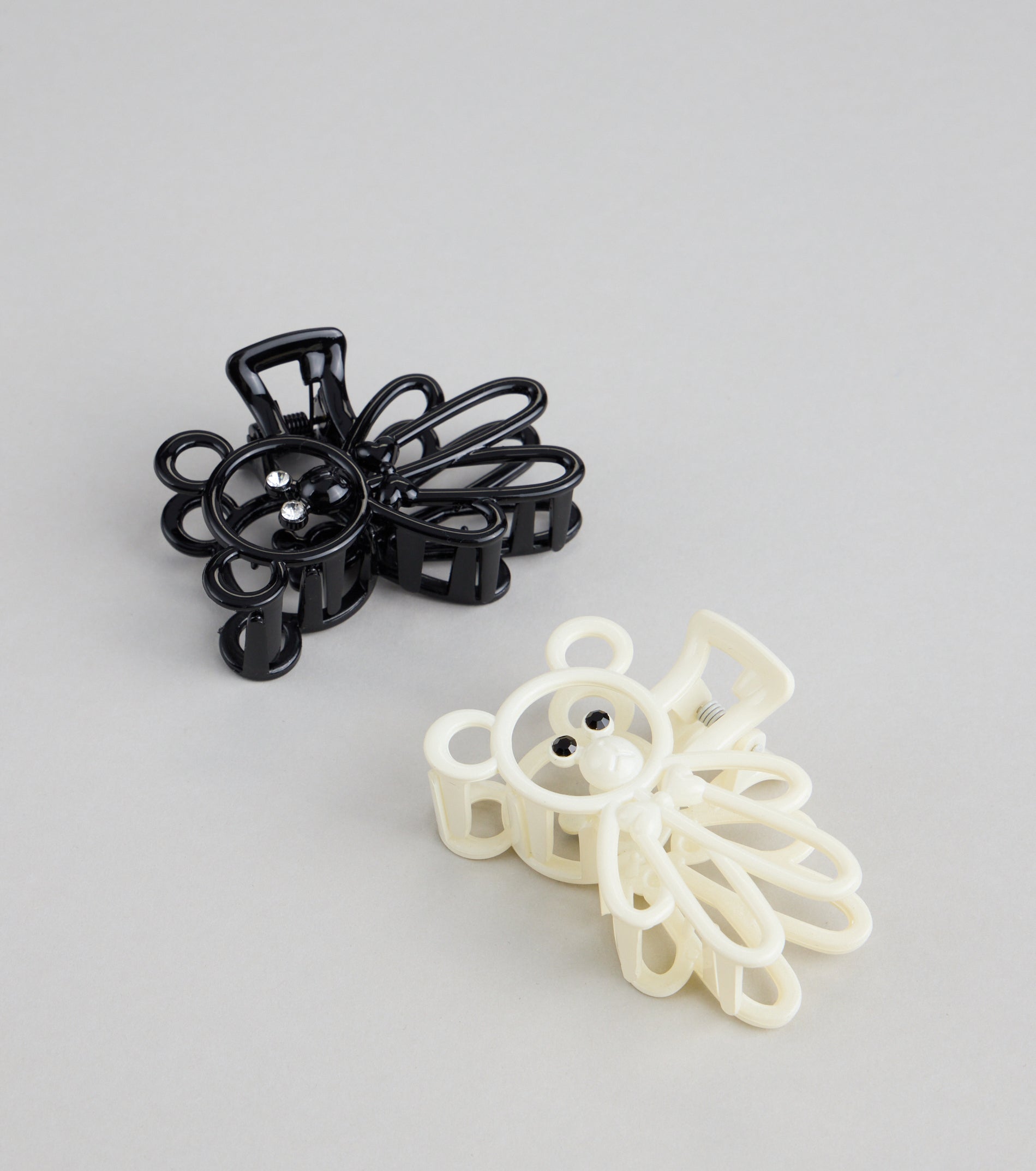 Beary Cute Hair Claw Clips