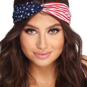 Twist Front Americana Headband