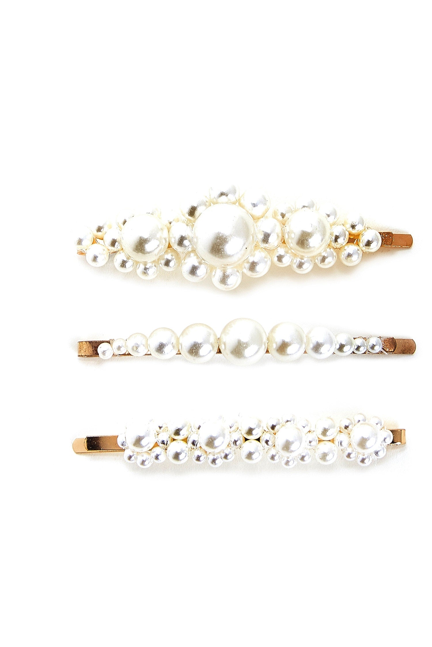 Elegant In Pearls Bobby Pin Set - Image 2