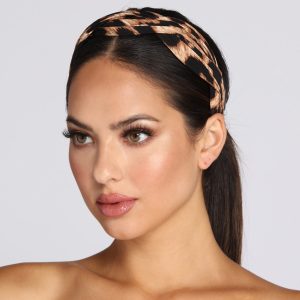Ribbon Wave Fabric Headband