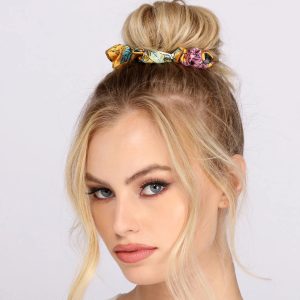 Top Knot Life Satin Scrunchies 5 Pack