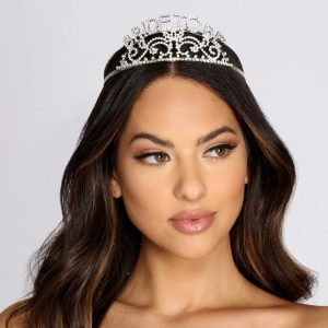 Bride To Be Rhinestone Tiara