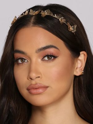 3-D Butterfly Headband