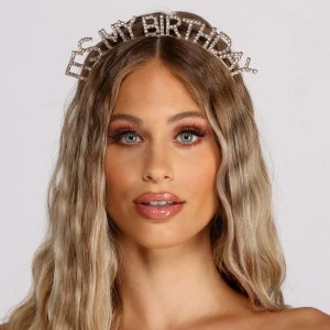 It's My Birthday Rhinestone Headband