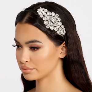 Everlasting Shine Rhinestone Embellished Headband