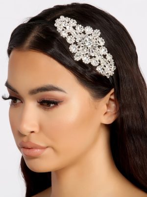Everlasting Shine Rhinestone Embellished Headband