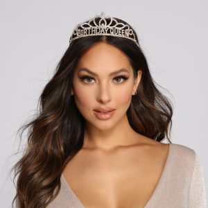Birthday Queen Rhinestone Tiara
