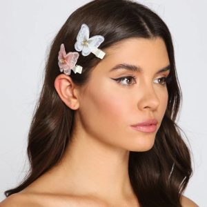 Butterfly Beauty Hair Pins Set