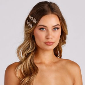 Butterfly Glamour Two Pack Bobby Pin Two Pack