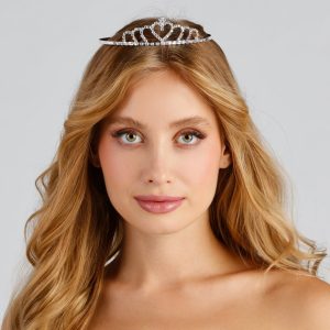 Fall In Love Rhinestone Tiara
