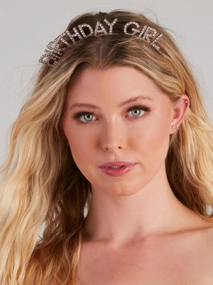 Birthday Girl Rhinestone Headband