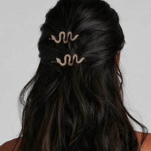 Snake It Till Ya Make It Hair Pins
