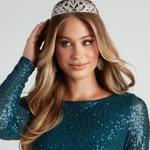 Love For Glamour Rhinestone Tiara