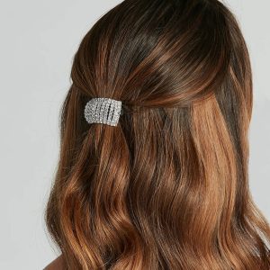 Glam Things Up Rhinestone Elastic Hair Tie