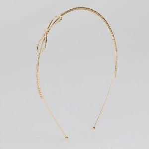 Adorable Glam Rhinestone Bow Headband