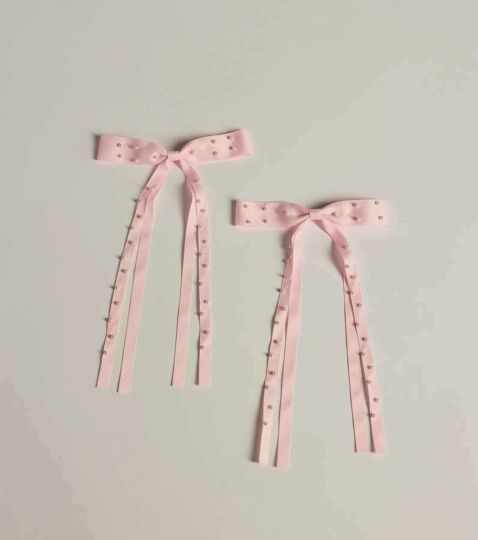 Adorable Vibes Pearl Hair Bow Set - Image 3