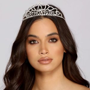 Birthday Girl Rhinestone Tiara