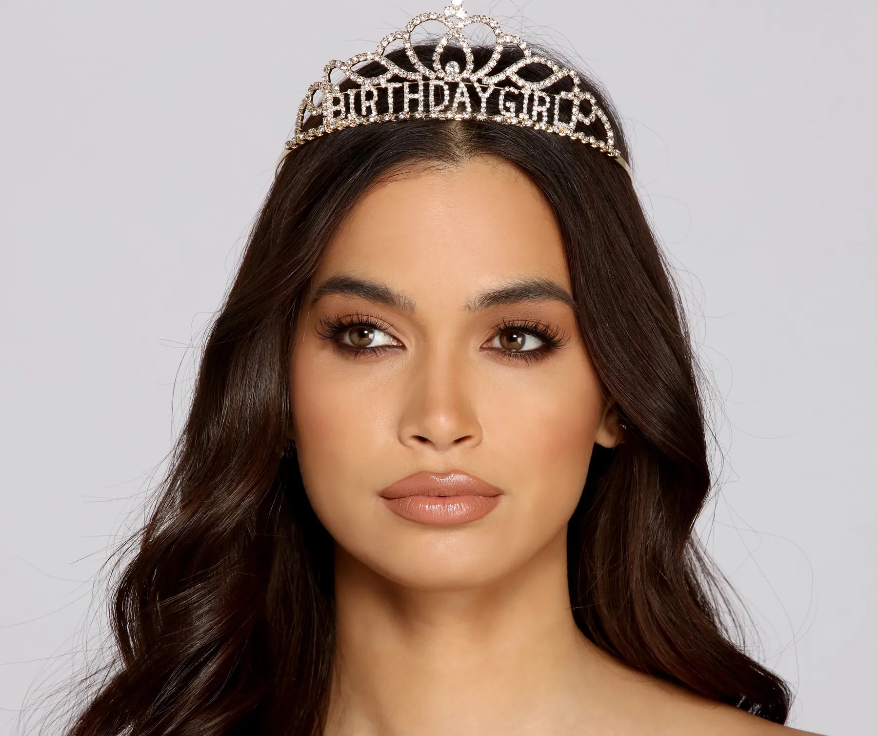 Birthday Girl Rhinestone Tiara - Image 4