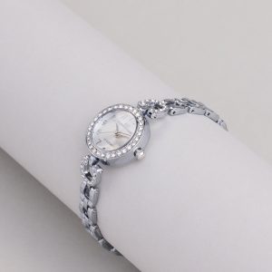 Time Will Tell Rhinestone Trim Watch