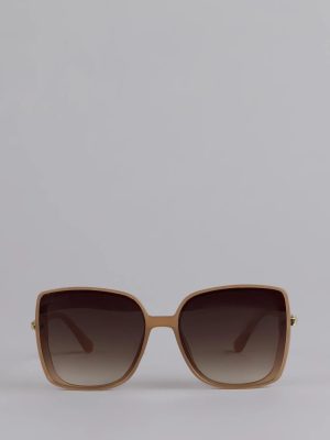 Serving Shade Square Oversized Sunglasses