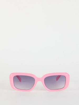 Picture This Retro Rectangle Sunglasses