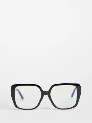 Chic Fave Oversized Blue Light Glasses