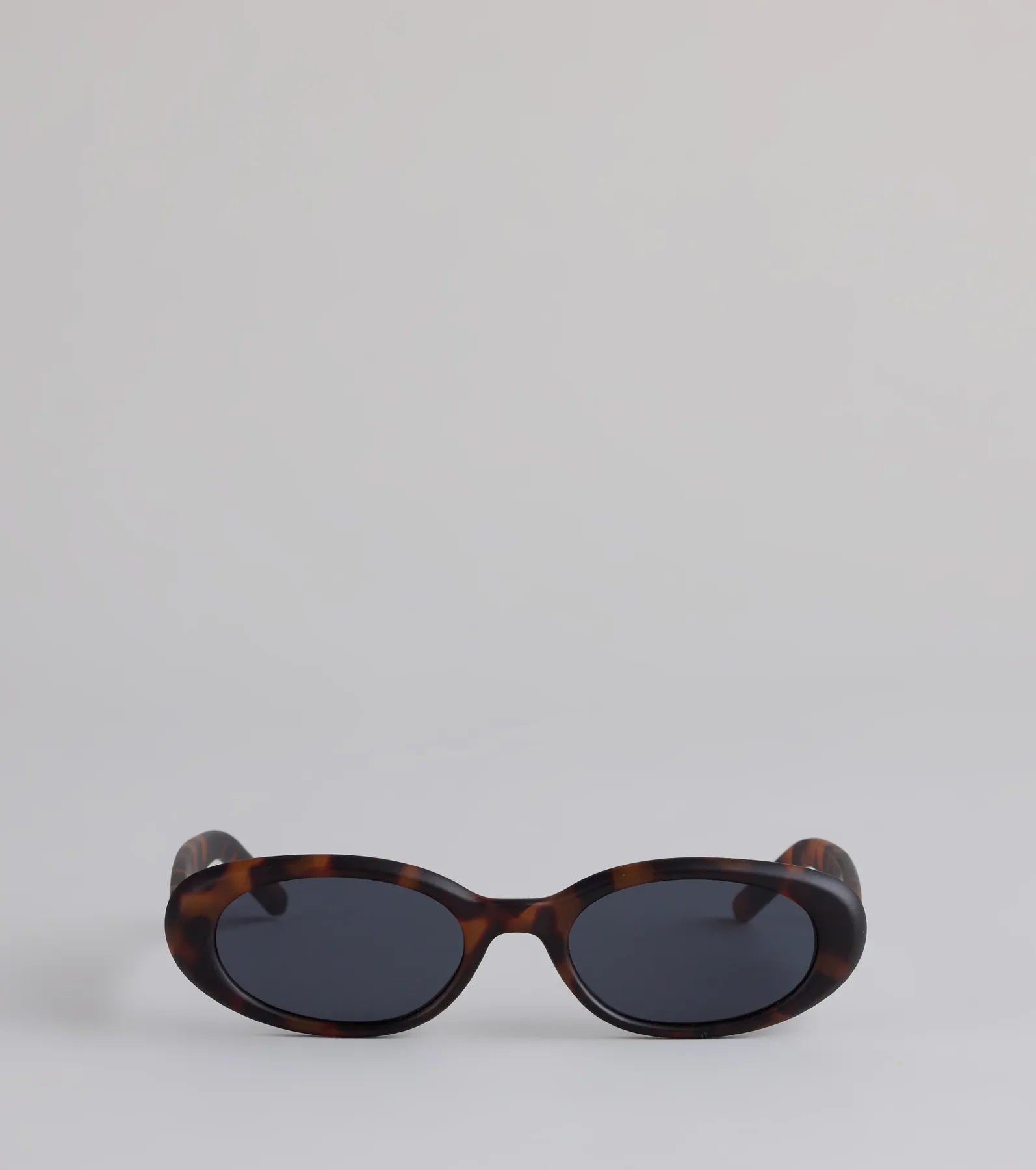 Retro Mood Tortoiseshell Oval Sunglasses