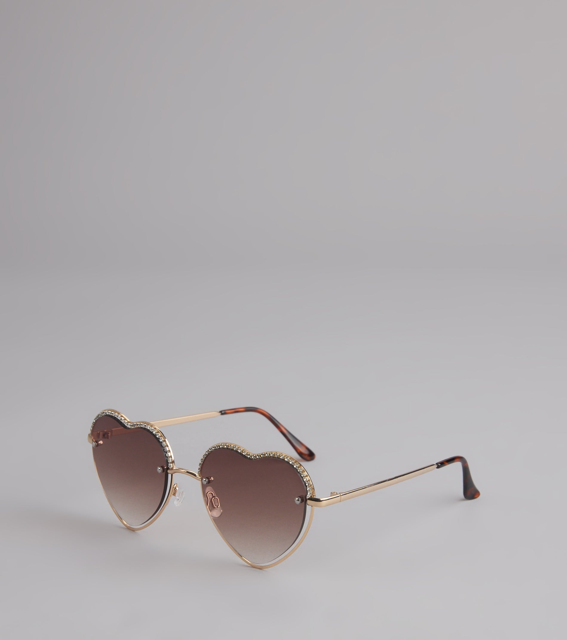 Heartbreaker Status Rhinestone Sunglasses - Image 2