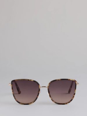Big Mood Tortoiseshell Oversized Sunglasses