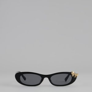 Sweet Bow Charm Cat Eye Sunglasses