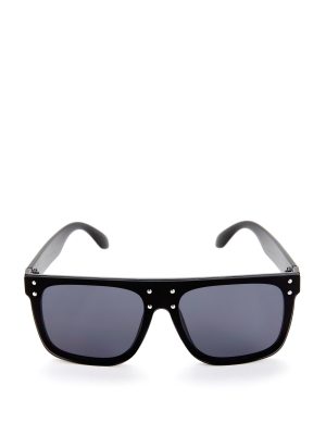 Studded Brow Bar Sunglasses