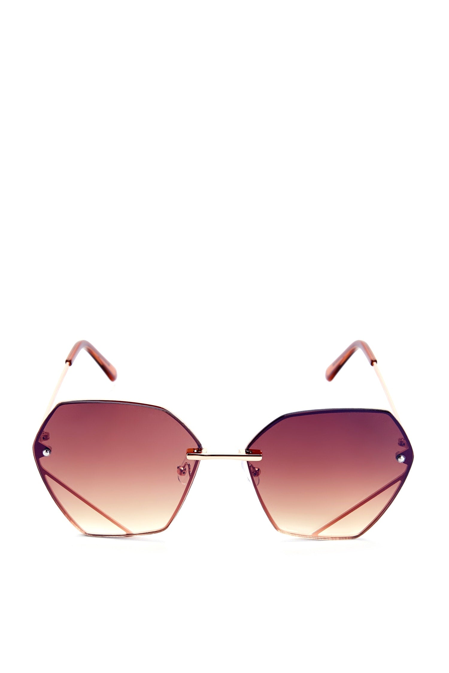 Oversized Geometric Sunglasses - Image 4