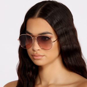 Bringing The Shade Ombre Aviators