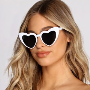 With Love Heart Sunglasses
