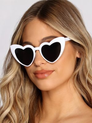 With Love Heart Sunglasses