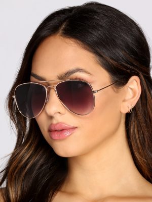 Major Vibes Aviator Sunglasses