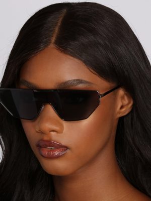 Shield 'Em Flat Top Sunglasses