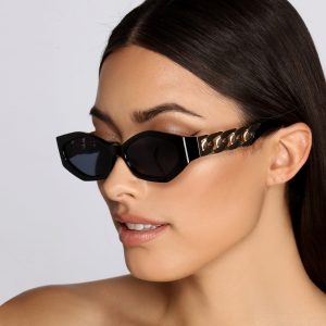 Feelin' Fine Chain Sunglasses